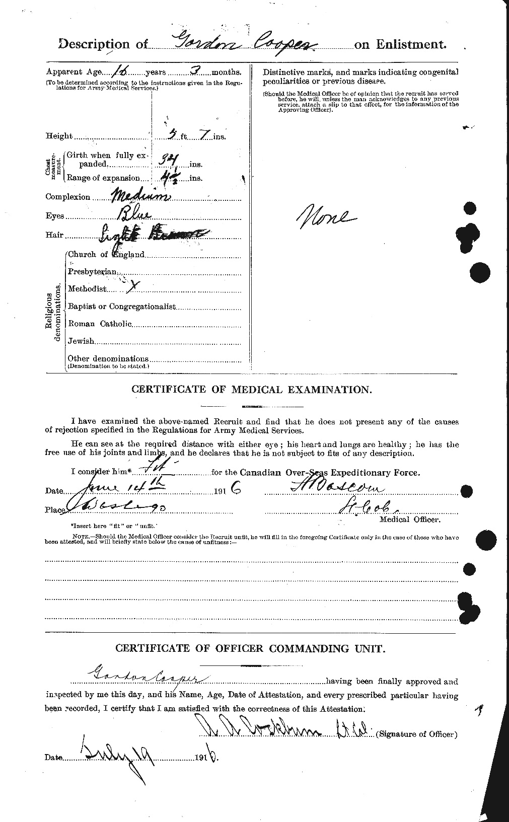 Gordon Cooper
Attestation Paper Back