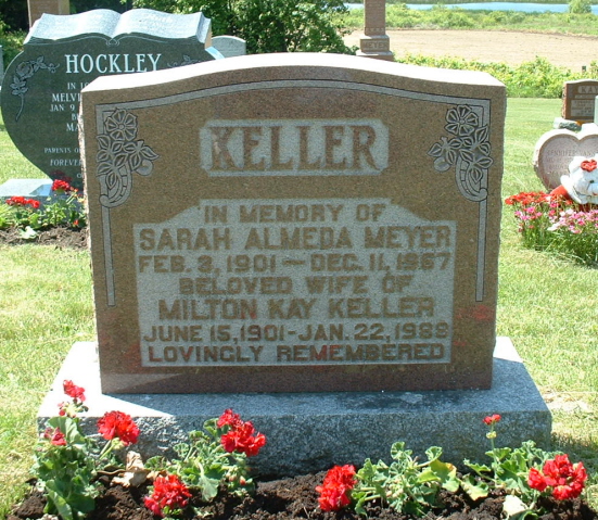 Milt Keller
Mount Pleasant Cemetery
Zephyr, Ontario
